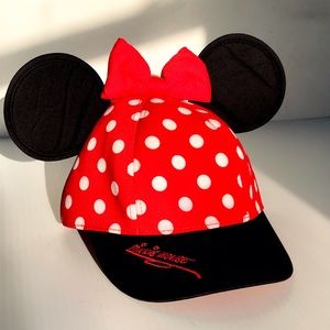 Minnie Mouse Girls Hat Cap Disney Disneyland NEW